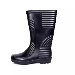 Hillson Welsafe Black Plain Toe Rainwear Gumboot Height 12.5 Inch, Size 6-image-72