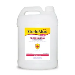 SterloMax SMX-HGEL SMX-E80 Professional 80% Ethanol-based Hand Rub Sanitizer and Disinfectant 5 Litres-image-37