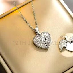 19TH JULY JEWELS Women Stone Studded Silver Plated Chain with Pendant-13