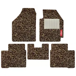 Elegant PVC Grass Beige Carpet Car Mat Compatible With Renault Duster-image-58