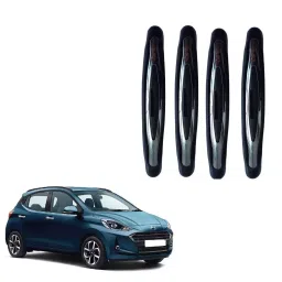SPREADX Plastic Car Compact Black Colour Elegant Door Guard Protection Universal Type Suitable for i10 Grand Nios (Set of 4 Pcs)-picture-18