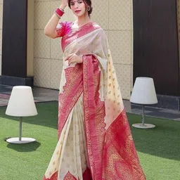 Rujave Woven Design Art Silk Kanjeevaram Saree-image-94