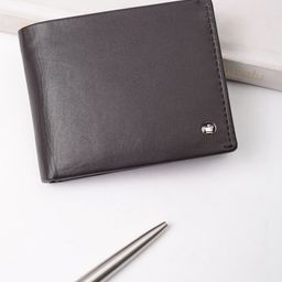 Louis Philippe Men Leather Two Fold Wallet-53