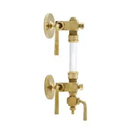 DRP 19.05 mm (3/4 Inch) Bronze Gland Packed Water Level Gauge Set Flanged-picture-23