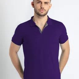 Status Quo Men Polo Collar Pockets Slim Fit T-shirt-image-89