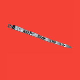 Dynamic Retail Global Men Stainless Steel Silver-Plated Link Bracelet-image-42