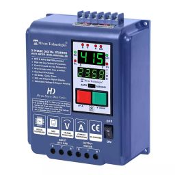 Mivan Technologies Three Phase DOL Digital Starter for up to 10 HP Motor, DP301 LLC RTC HD-24