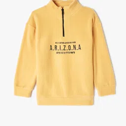 Koton Boys Mock Collar Printed Sweatshirt-picture-36