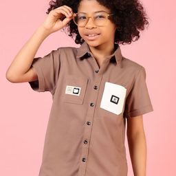 V-Mart Boys Opaque Casual Shirt-image-88