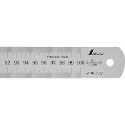 Shinwa Rules Stainless Steel Imono Scale cm Display Silver, 68536605-image-43