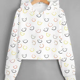 RAMADHUTA Girls Printed Hooded Applique T-shirt-picture-57