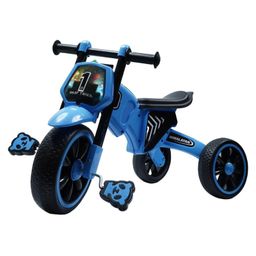 JoyRide Himalayan 1 Best Trike Baby Tricycle with Headlight Music Blue-image-87