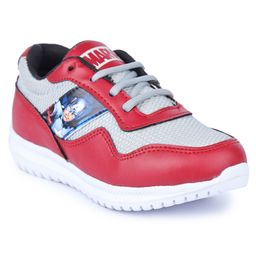 Toothless Slip On Style Captain America Sneakers - Red-picture-20