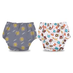 Chinmay Kids Baby Swim Diaper Waterproof Reusable Leakproof Adjustable Infant Pool Pant Boys And Girls Swim Diaper- Grey White-image-87