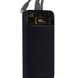 Onelife Power 11 10000 mAh 30W Fast Charging Power Bank with PD3.0 30W for 2 USB-C Ports, QC3.0 22.5W for 1 USB-A Port | Black-22