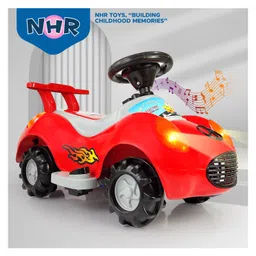 NHR Electronic Ride On Car with Advanced Music System and Lights | Kids Ride On With Strong Wheels, Smooth Steering, Accelerator, USB Port, Mic and Bluetooth | Ride On for Kids 3+ Years |Ride On Car-picture-25