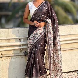 all about you Zari Khadi Saree-image-79