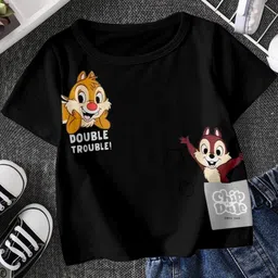 FIONAA TRENDZ Kids Black Tshirts-picture-3