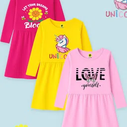 YK Girls Multi Dresses-picture-40
