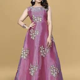 Aika Women Embellished Fit & Flare Maxi Dress-image-63