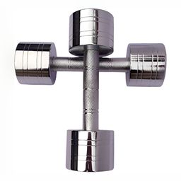 HackerX Set Of 2 Fixed Weight Dumbbell - 7.5Kg Each image 1