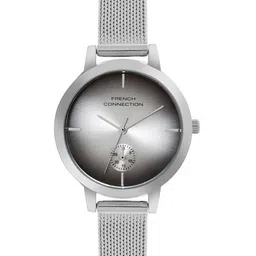 French Connection Women Embellished Dial & Stainless Steel Bracelet Style Straps Analogue Watch FCB8SM-image-96