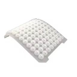 Abdos Piercable Silicone Sealing Mat for 1.0 ml 96 Round Well Plate, P10806 (Pack of 50)-26