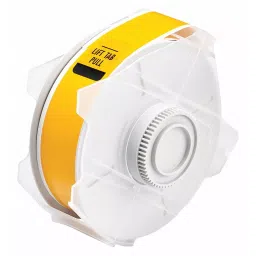 BRADY Continuous Label Roll 1-1/8 inch Width Polyester Yellow, 3ME66 (Roll of 100 Feet)-14