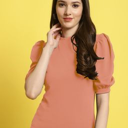 Metronaut Women Round Neck Three-Quarter Sleeves Top-image-69