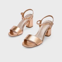 Sole To Soul Textured Party Block Sandals-image-16