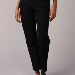 AMERICAN EAGLE OUTFITTERS Women Straight Fit Mid-Rise Jeans-picture-43