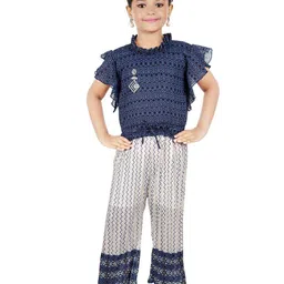 BAESD Girls Top with Palazzos-image-29