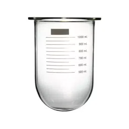Abgil 1500ml Borosilicate Glass Flask without Side Cut for Dissolution Test Apparatus ABG1602 image 1