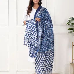 URBAN KANYA Floral Printed Silk Dupatta-picture-27