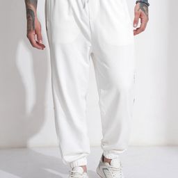 HIGHLANDER Men Cotton Loose Fit Joggers Trousers-image-16