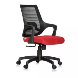 Ergonomica SKU-19 Vasto Red Mid Back Mesh Ergonomic Chair with Armrest-image-58