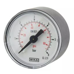 RS PRO Dial Pressure Gauge, Range: 0-6 bar, 1926331-image-82