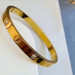 Palli Creation Gold-Plated Armlet Bracelet-12