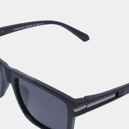 SUNGLASSIC Unisex Rectangle Sunglasses with Polarised and UV Protected Lens image 4