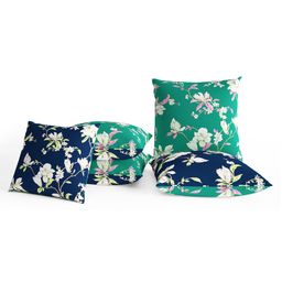 Divine Casa Cushions Cover Pack Of 5 - Sea Green Navy Blue-picture-23