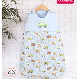 Babyhug Sleeping Bag Apparel Style Transport Print - Blue-image-8
