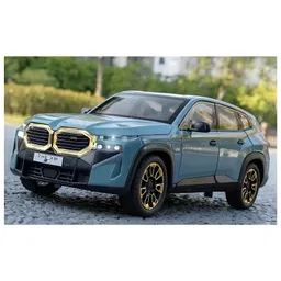 TodFod 1:24 BMW XM Die-Cast Metal Pull Back Toy Car Premium Sports SUV Model with 6 Openable Doors, Realistic Sound & Lights | Friction Powered Collectible Car for Kids & Enthusiasts-picture-26