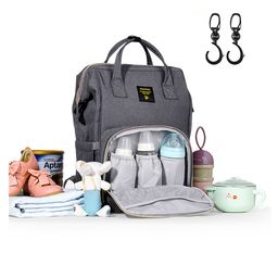 Sunveno Diaper Bag With Stroller Hooks XL - Grey image 2