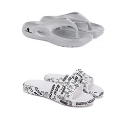 PENNEN Men Set Of 2 High Quality & Soft Thong Flip-Flops & Sliders-2