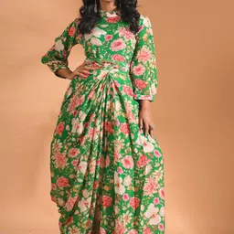 Morchari Embroidered Flared Maxi Dress-picture-38