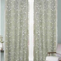 Aura Green Embroidered Door Curtain-picture-18