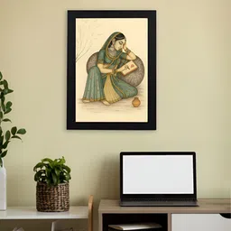 Giftii Black & Green 1 Piece Wood Other Wall Paintings-image-20