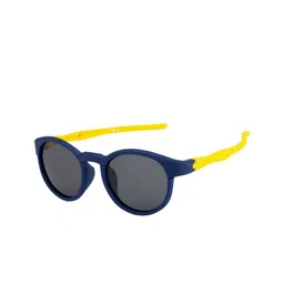 SEESAW Unisex Round Sunglasses with UV Protected Lens SS 3535 C5 4220-picture-5