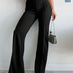 GRIOPY Women Pack Of 2 Pleated Trousers-image-61