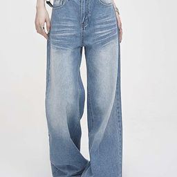LULU & SKY Women Wide Leg Low-Rise No Fade Jeans-picture-14